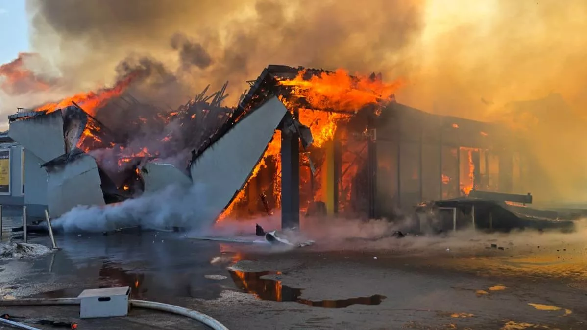 Pożar Biedronki w Polkowicach nie był dziełem przypadku?