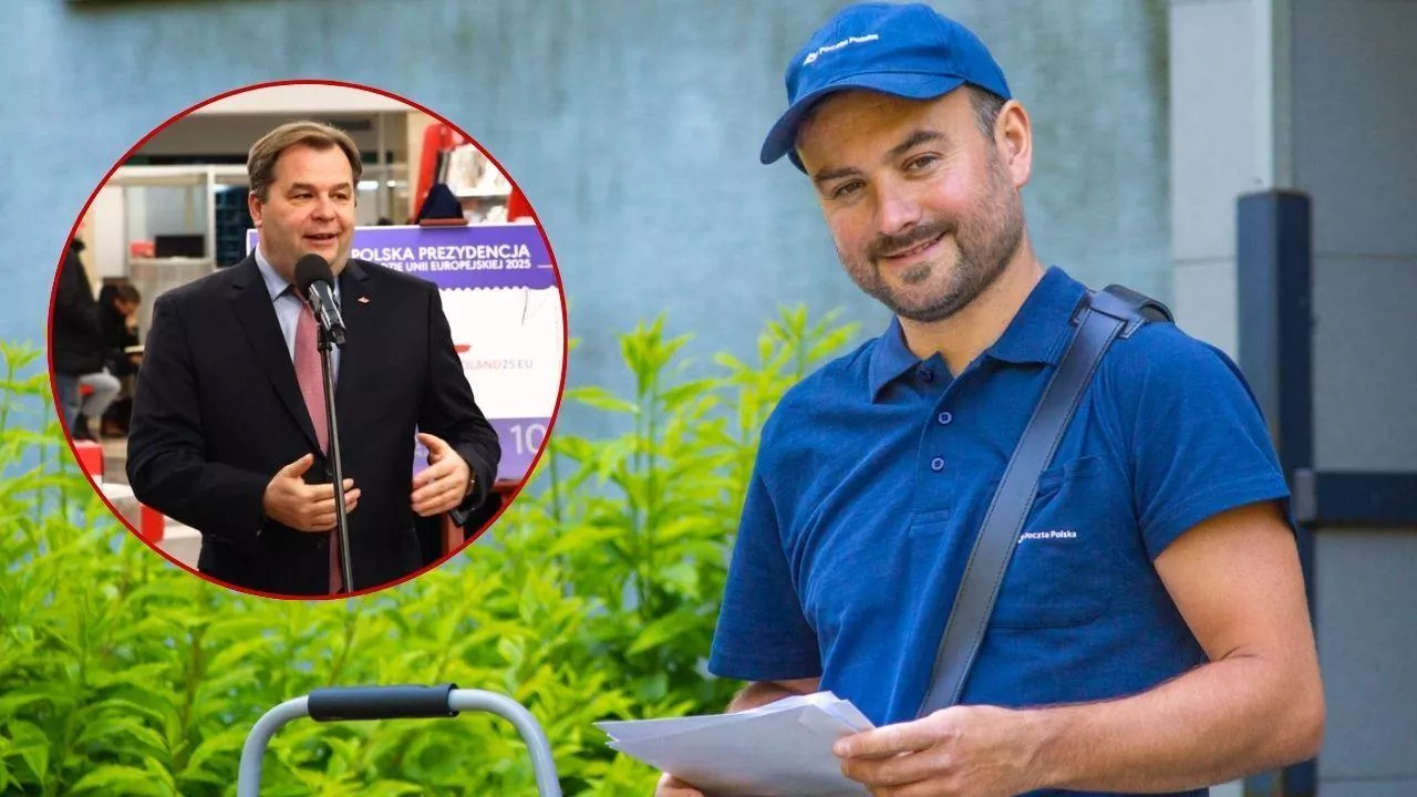 Sebastian Mikosz o zwolnieniach grupowych w Poczcie Polskiej (fot. Poczta Polska)