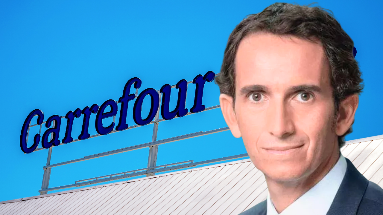 Alexandre Bompard, prezes Grupy Carrefour (fot. mat.pras./ Canva)