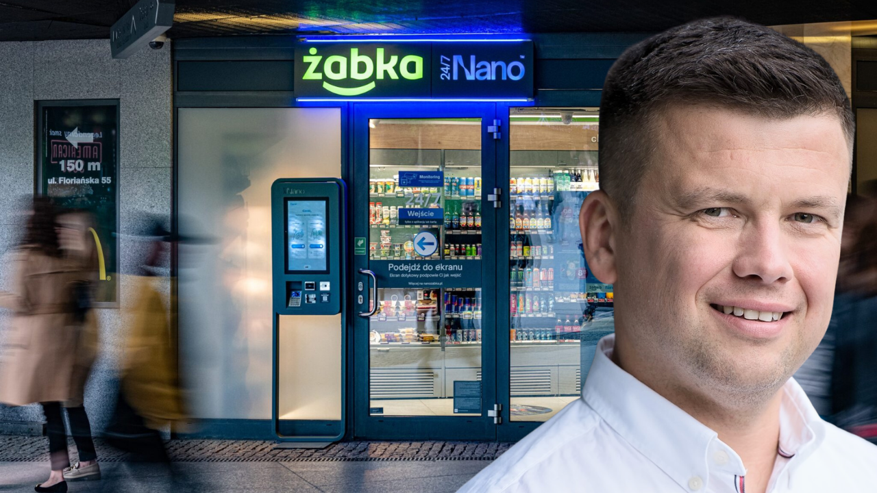 Jakub Zajcher, Nano Senior Sales Manager w Grupie Żabka (fot. Żabka Nano)