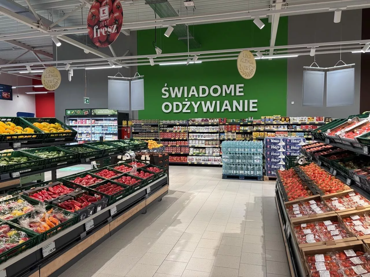 Nowy Kaufland ruszył w połowie lutego w Niepołomicach (fot. Kaufland)