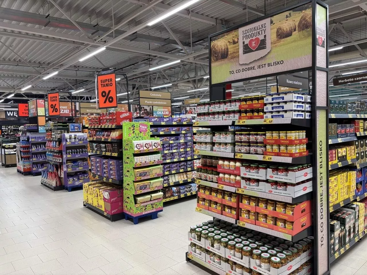 Nowy Kaufland ruszył w połowie lutego w Niepołomicach (fot. Kaufland)