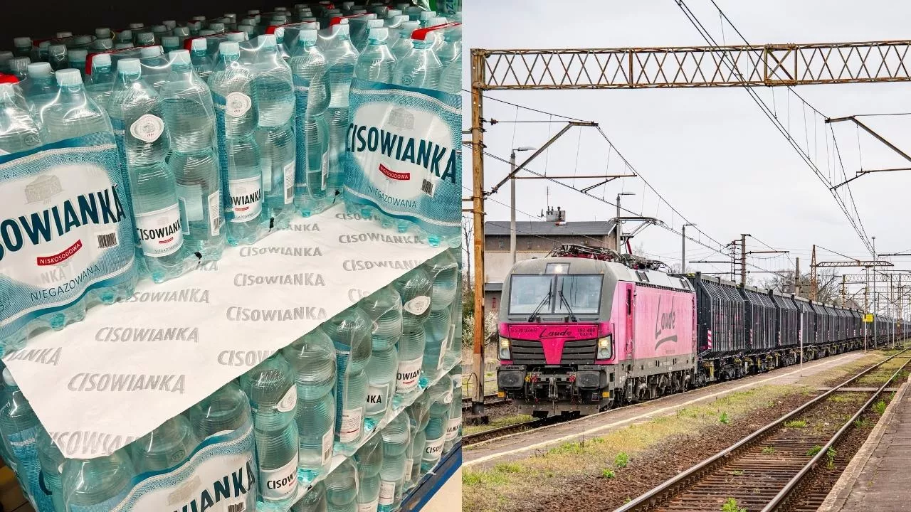 Cisowianka przetransportowała koleją aż 61 mln butelek (fot. shutterstock)