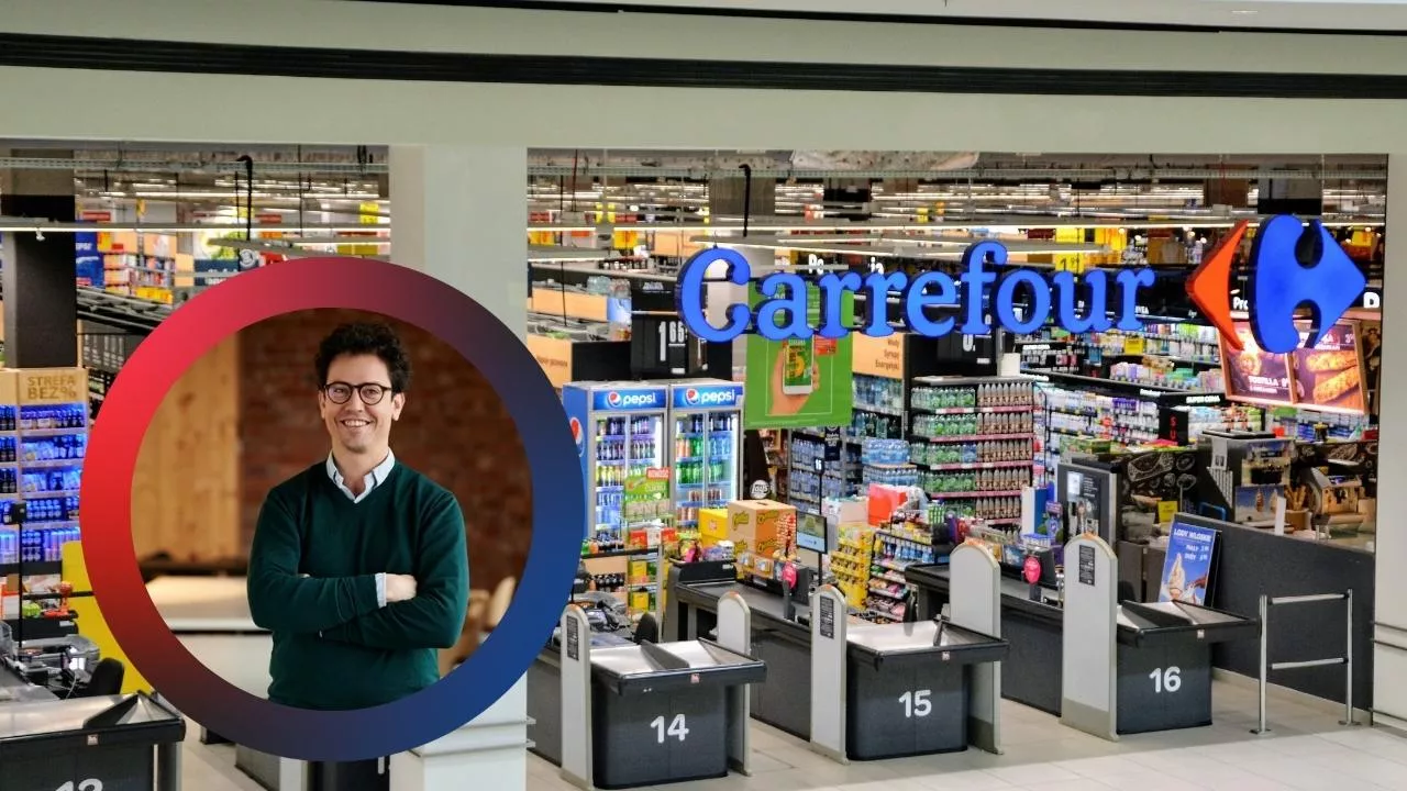 Piotr Lubiewa-Wieleżyński nowym CD (HPC/Drogeria i Perfumeria) w Carrefour Polska (fot. shutterstock/canva)