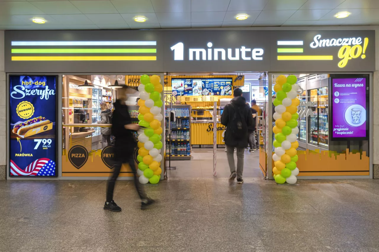 Sklep 1Minute Smacznego! (fot. Lagardere Travel Retail)