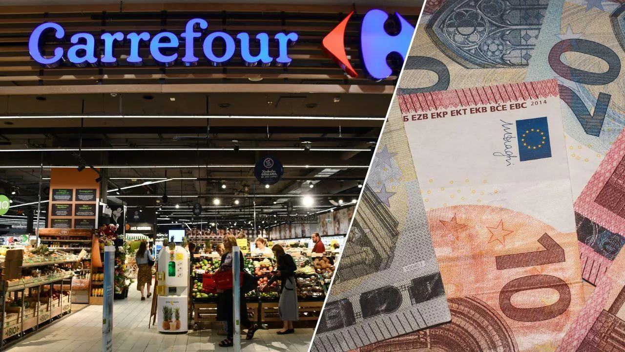 1 mld euro oszczędności rocznie i 10 mld na inwestycje. Carrefour ujawnia plan na zyski (fot. Shutterstock + Canva)