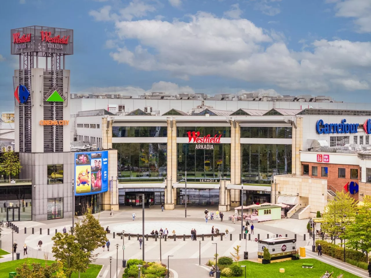 Największe centrum handlowe w Warszawie - Westfield Arkadia (fot. Havas)