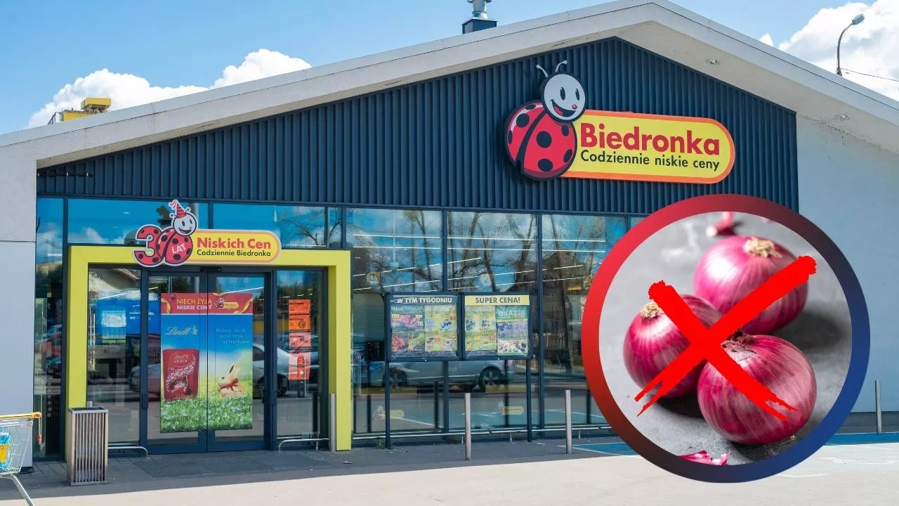 Z Biedronki wycofano określone partie cebuli czerwonej (fot. shutterstock)