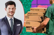 Sąd staje po stronie Allegro. Co dalej ze zmianami w dostawach Allegro Smart? (Po lewej Marcin Kuśmierz, prezes Allegro) - fot. Allegro