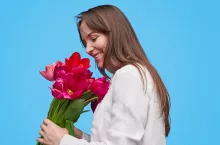 Bukiety za 120 zł i popołudniowy pik sprzedaży, czyli 8 marca w handlu (fot. fot. Kegfire)