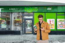 W sklepach sieci Żabka zawieranych jest około 4,2 mln transakcji dziennie (fot. Żabka Polska)