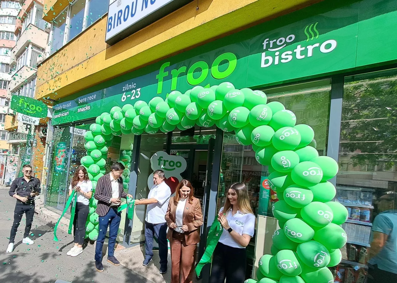Sklep Froo w Rumunii (fot. Grupa Żabka)