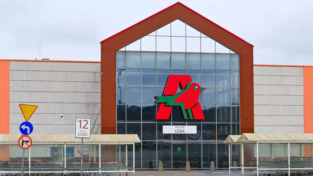 Auchan w Polsce z 2,8 mld euro przychodu. E-grocery i dostawy do domu strzałem w dziesiątkę (fot. Shutterstock)