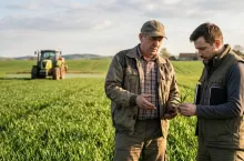 Kondycja finansowa producentów ziarna jest obecnie relatywnie słaba (fot. grafika wygenerowana przez AI)