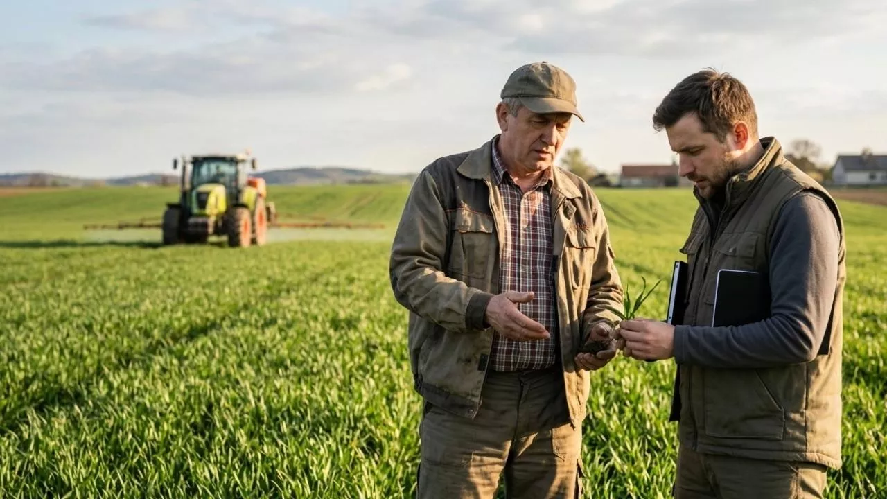 Kondycja finansowa producentów ziarna jest obecnie relatywnie słaba (fot. grafika wygenerowana przez AI)