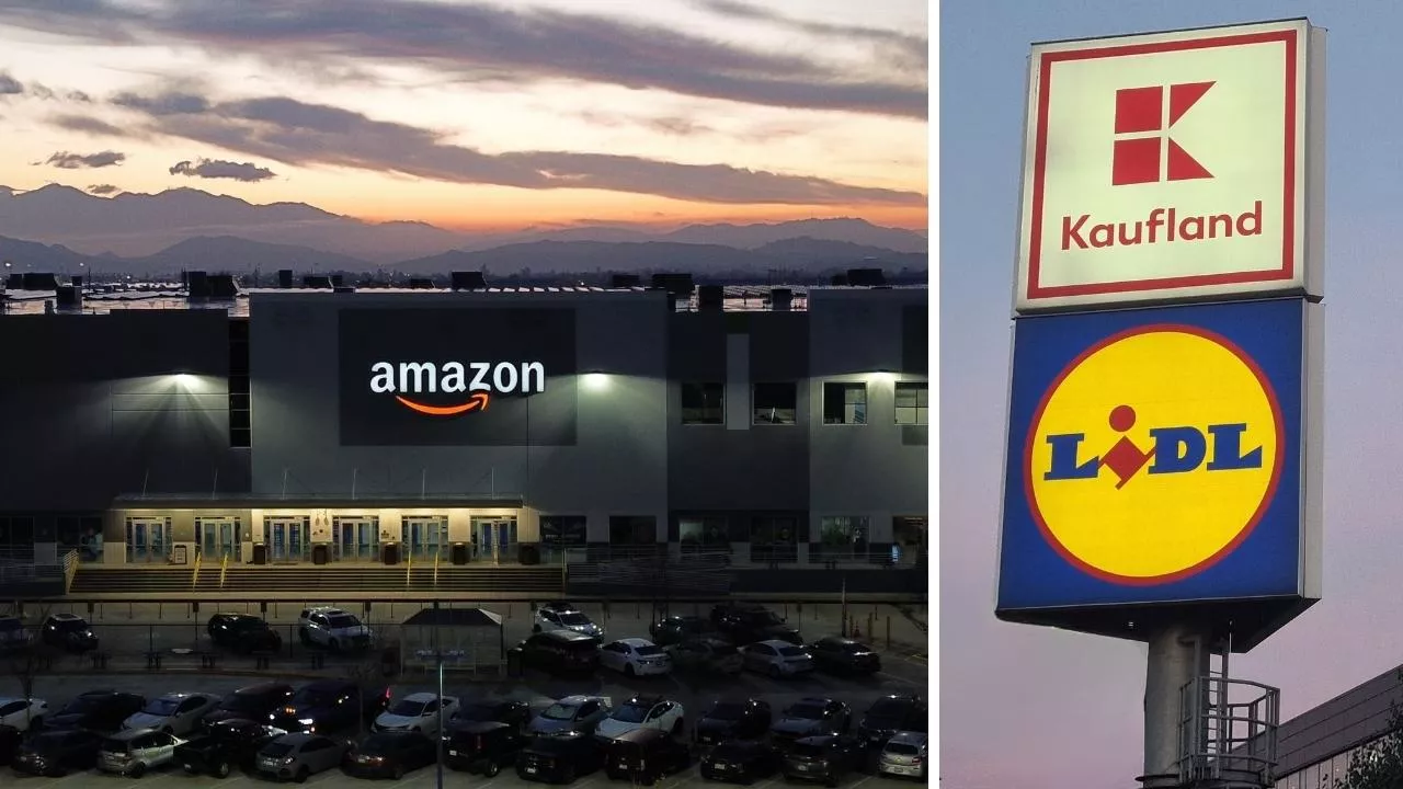 Amazon wyprzedził właściciela sieci Lidl oraz Kaufland pod względem całkowitej wartości sprzedanych towarów (fot. shutterstock)