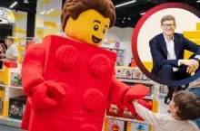 Na zdjęciu Niels B Christiansen, CEO Grupy LEGO (fot. mat. prasowe)