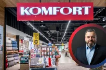 Na zdjęciu Piotr Horbal, nowy Chief Sales Officer oraz członek zarządu Sklepów Komfort (fot. mat. prasowe)