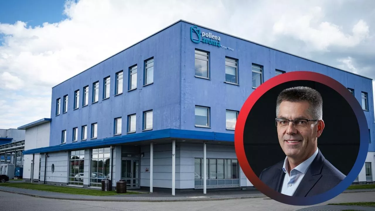 Na zdjęciu Tomasz Bazga, nowy szef Pollena-Aroma (fot. mat. prasowe)