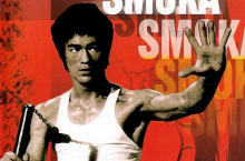 Plakat z firmu Droga Smoka z Brucem Lee