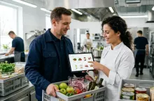 Cyfryzacja zamówień w gastronomii przestaje być jedynie trendem, a staje się rynkową koniecznością (Ilustracja stworzona przy pomocy AI)