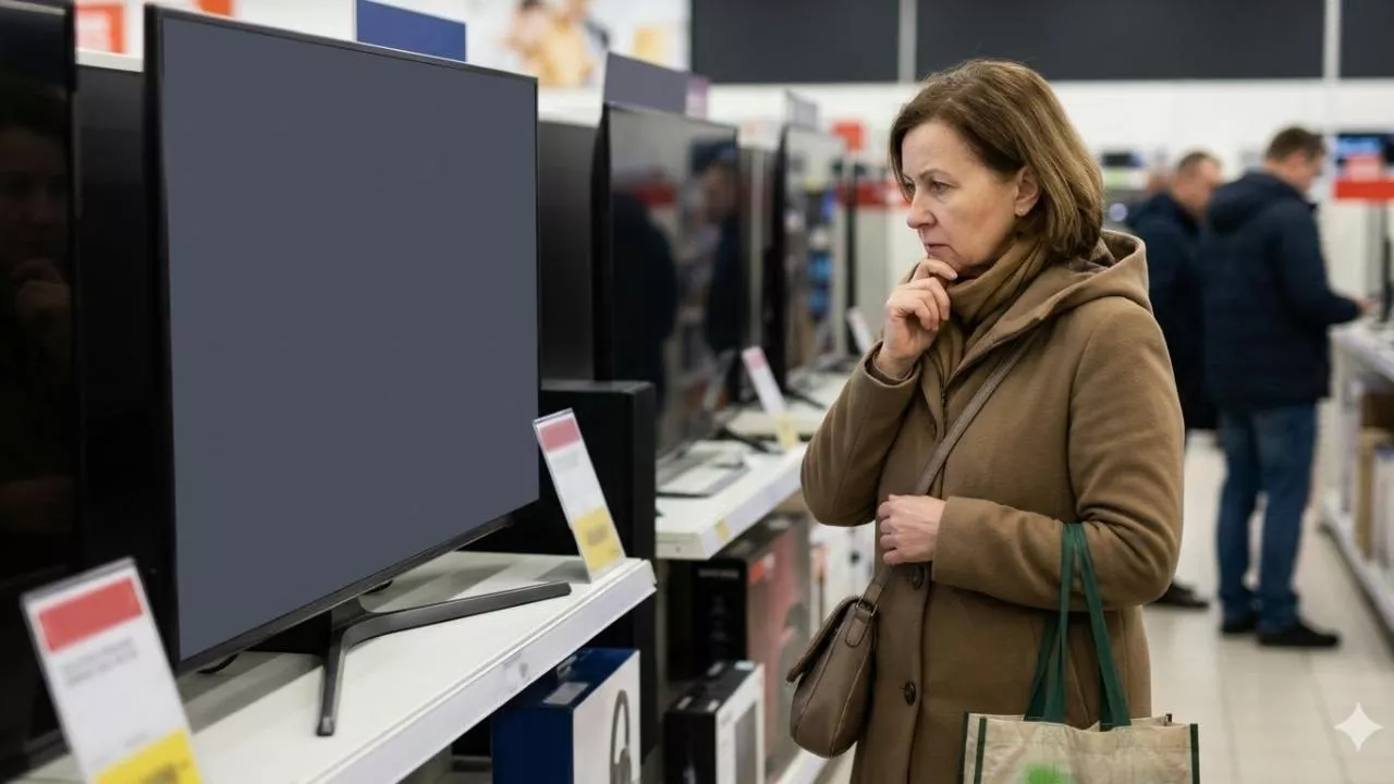 Według danych GUS, respondenci rzadziej deklarują chęć nabywania dóbr trwałych (Ilustracja stworzona przy pomocy AI)