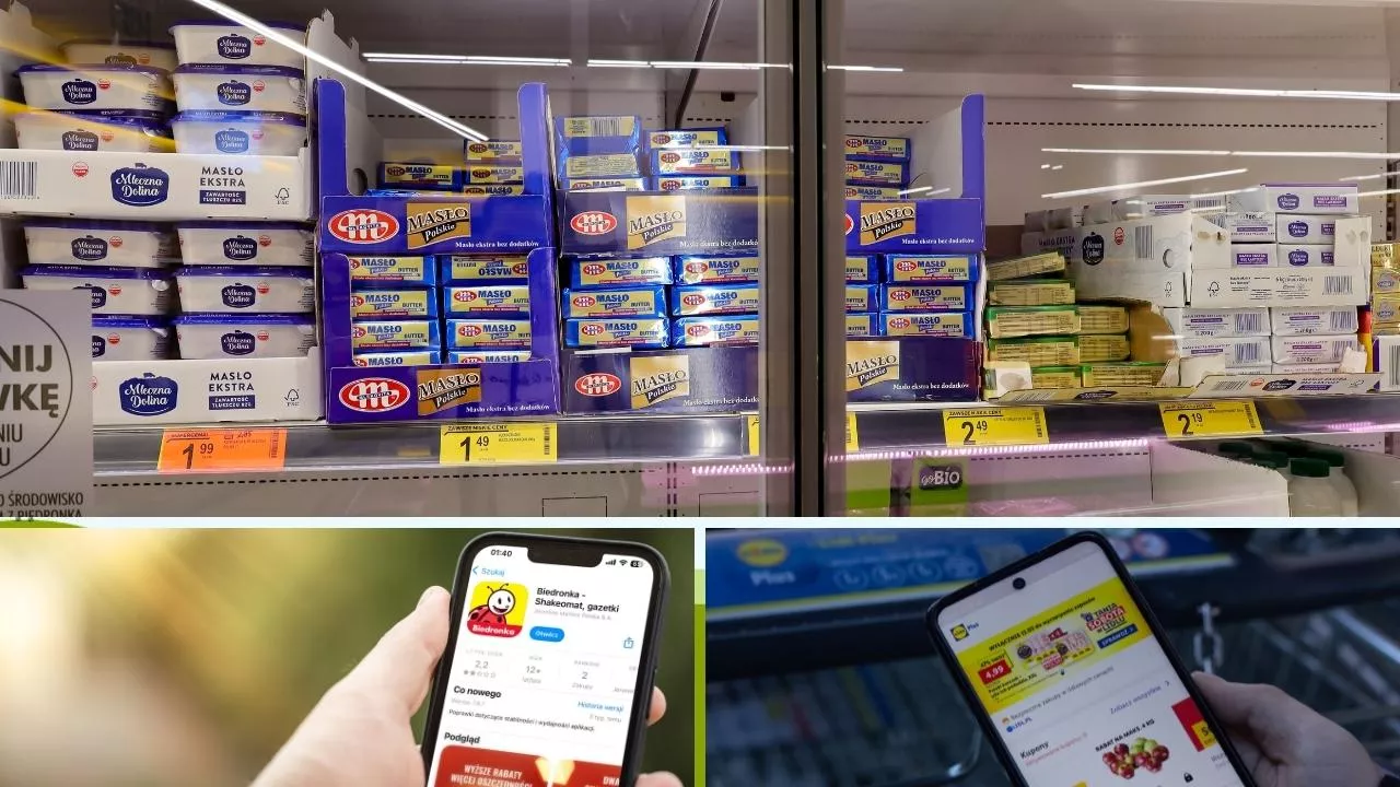 Biedronka i Lidl znów walczą na masło. Cena kostki poniżej 1 zł