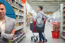 Konflikt na Bliskim Wschodzie podbije ceny w sklepach w Polsce? (fot. Credit Agricole Bank Polska + Canva)