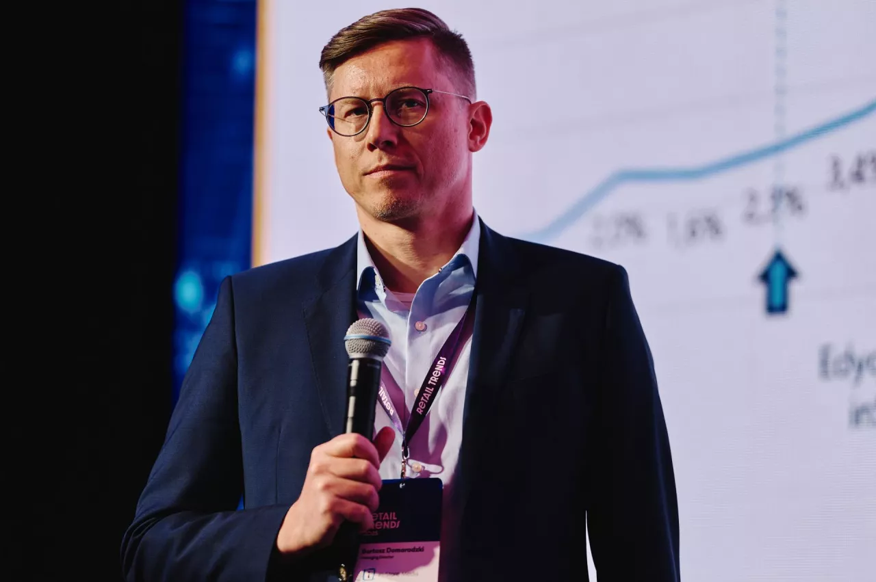 Na zdjęciu Bartosz Domaradzki, In Store Media (fot. Wiadomości Handlowe)