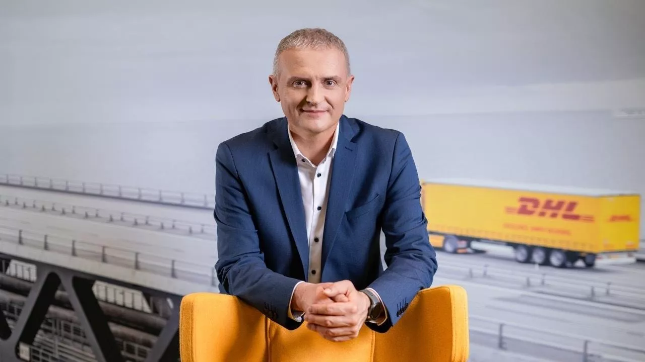 Na zdjęciu Bernard Wierzbik, nowy dyrektor zarządzający DHL Supply Chain Polska (fot. mat. prasowe)