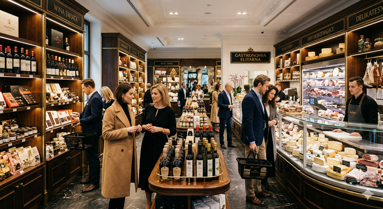 Rynek dóbr luksusowych w Polsce nadal rośnie (fot. Gemini Ai)