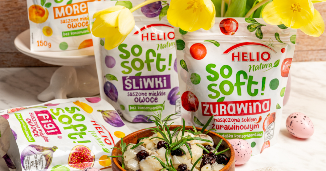 Słodko-słony balans: Jak owoce suszone HELIO SO SOFT odmienią Twoje wielkanocne przystawki