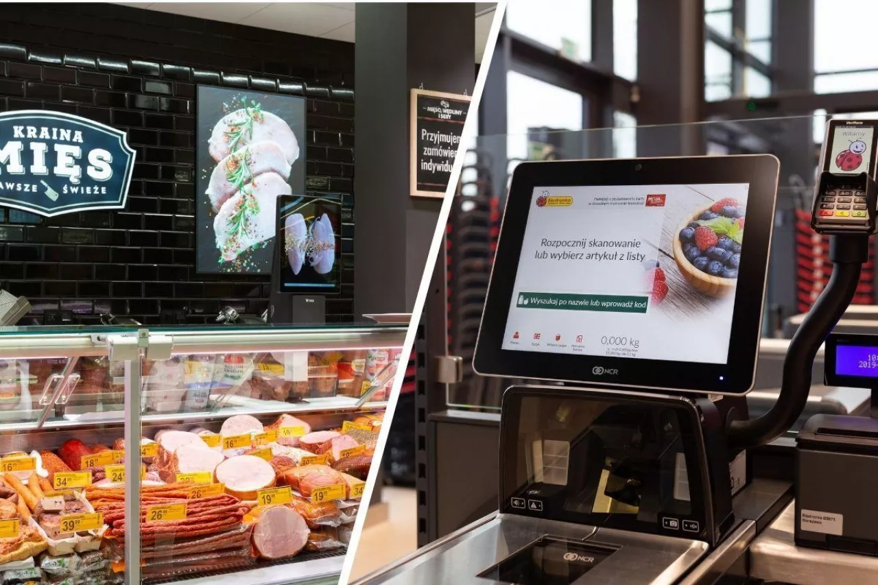W Biedronce przybywa lad mięsno-wędliniarskich i kas samoobsługowych (fot. materiały prasowe)