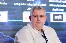 Krzysztof Andrzejczak, Director, Group Advertising Sales &amp; Growth w Allegro, podczas Retail Trends 2026 (fot. wiadomoscihandlowe.pl)