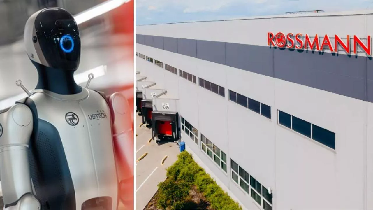 Rossmann testuje roboty humanoidalne. Pilotaż w logistyce (Fot. Rossmann)
