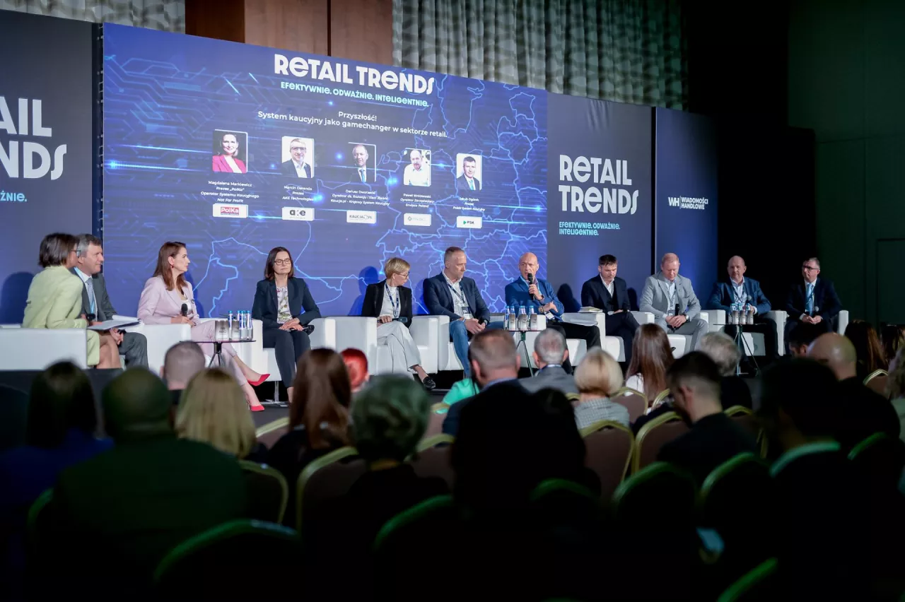 Debata o systemie kaucyjnym podczas kongresu Retail Trends ‘26 (fot. Wiadomości handlowe)