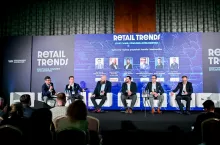 Jan Skowron, szef KiK Polska (drugi od lewej) podczas debaty ”Dyskonty napiszą przyszłość handlu i dostawców” na Retail Trends 2026 (fot. wiadomoscihandlowe.pl)