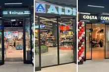 Bitwa o klienta na dworcu Warszawa Zachodnia. Żabka, Aldi Costa Coffee i 1 Minute walczą wygodą i ceną (fot. Sebastian Rennack)