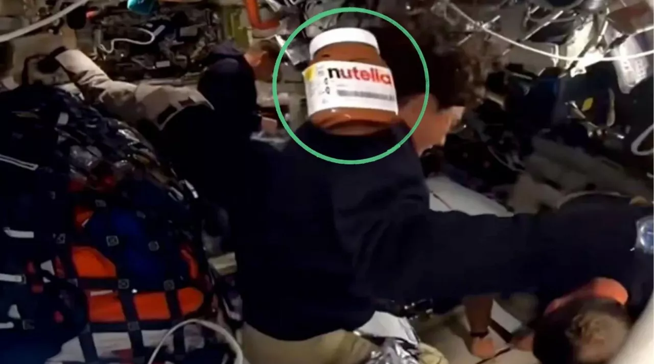 Nutella poleciała w kosmos. Internet reaguje