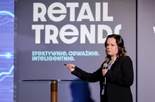 Na zdjęciu Dorota Kałowska, autorka prezentacji dot. przyszłości marek własnych (fot. Wydawnictwo Gospodarcze)