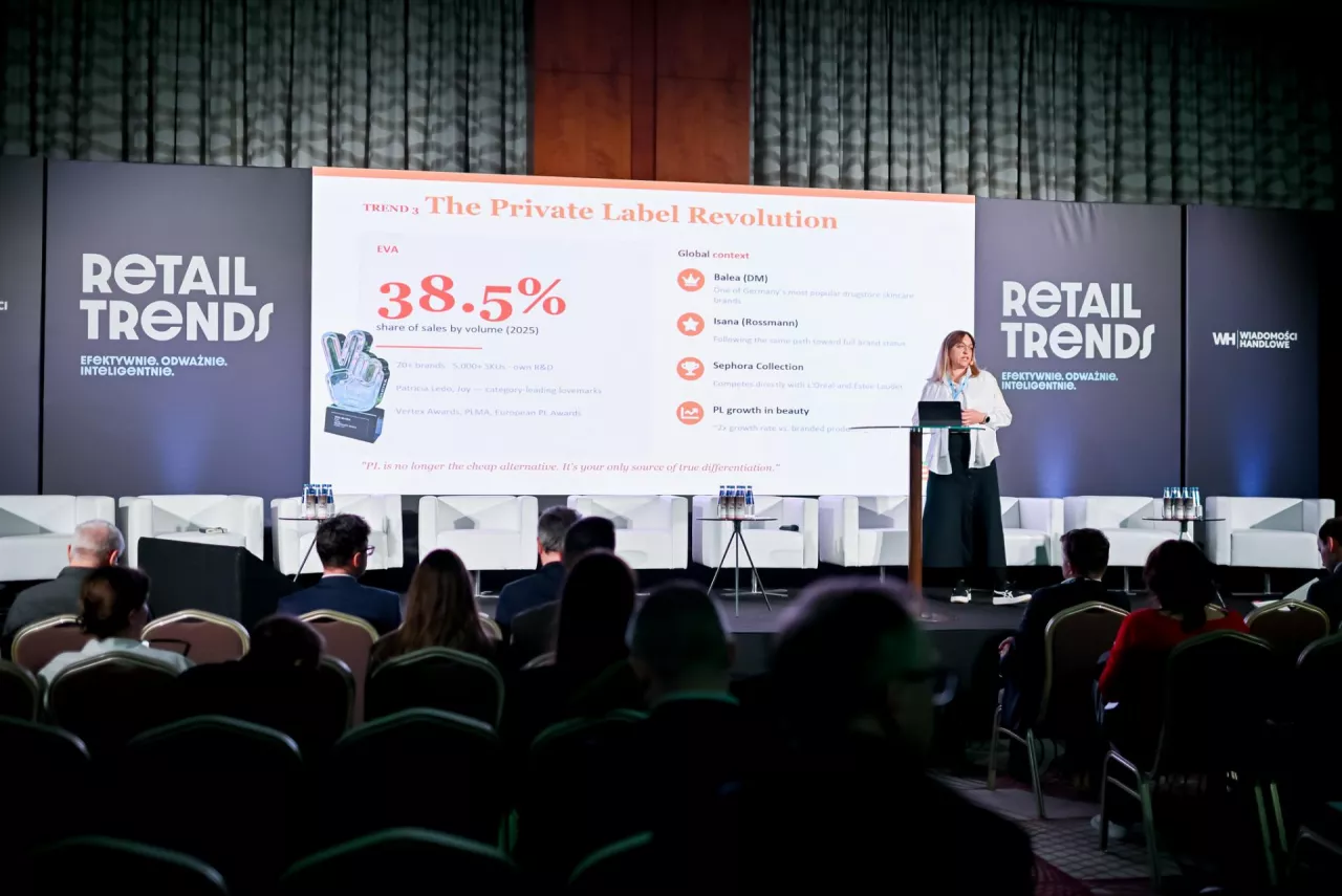 Hanna Hryshyna, zastępca dyrektora wykonawczego ds. marketingu strategicznego i komunikacji, sieć drogerii Eva Ukraine na Retail Trends 2026