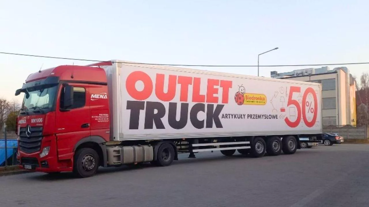 Mobilne outlety Biedronki 2026 - terminy i LISTA miast (fot. Biedronka)