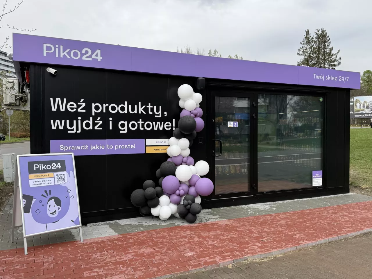 Sklep Piko24 w Katowicach przy ul. Chorzowskiej szykuje się do otwarcia (fot. Piko24)
