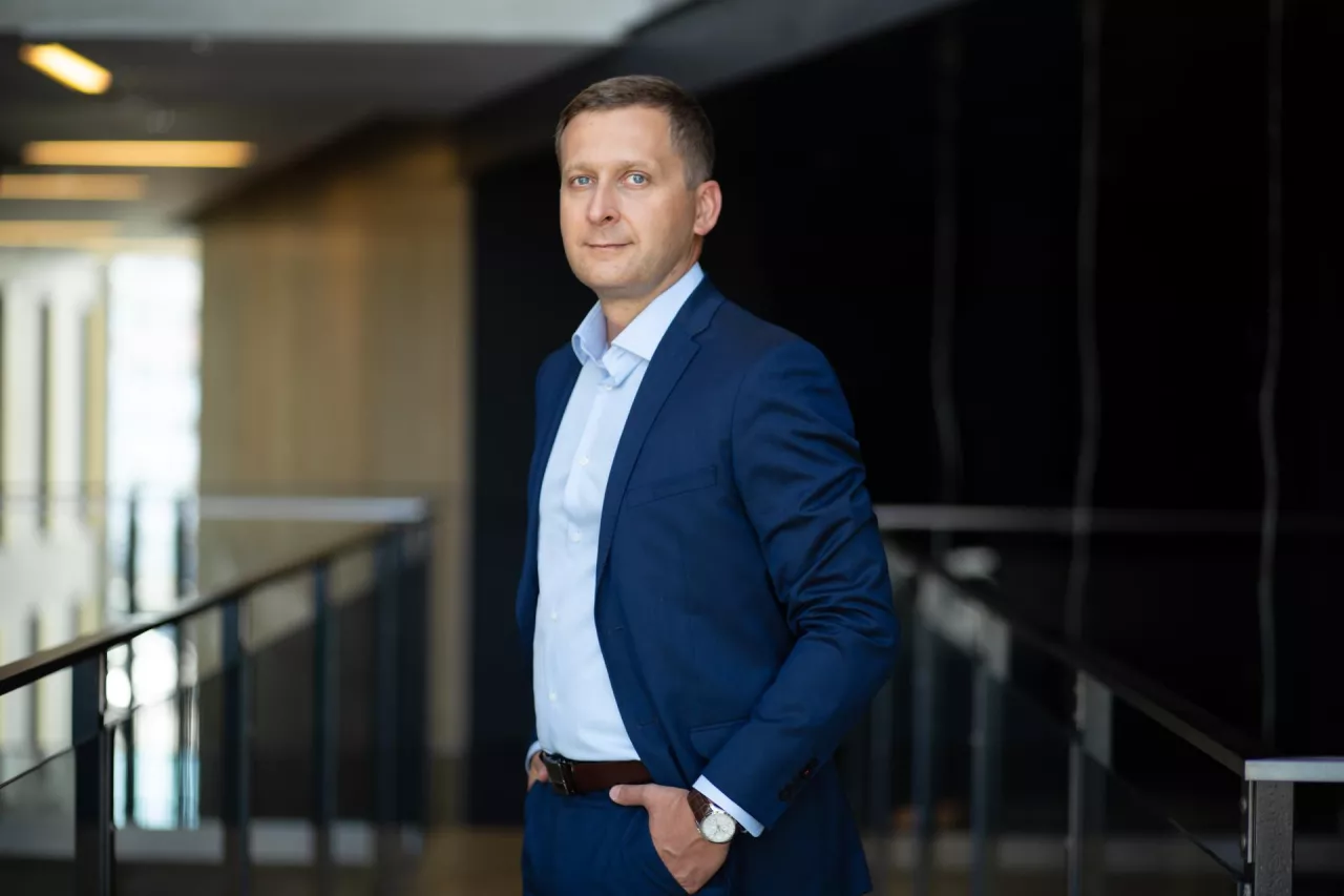 Krzysztof Szultka, dyrektor marketingu w sieci Polomarket (fot. mat. prasowe)