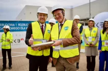 Arkadiusz Wiśniewski (z lewej) oraz Piet Sanders (fot. Materiały Prasowe)