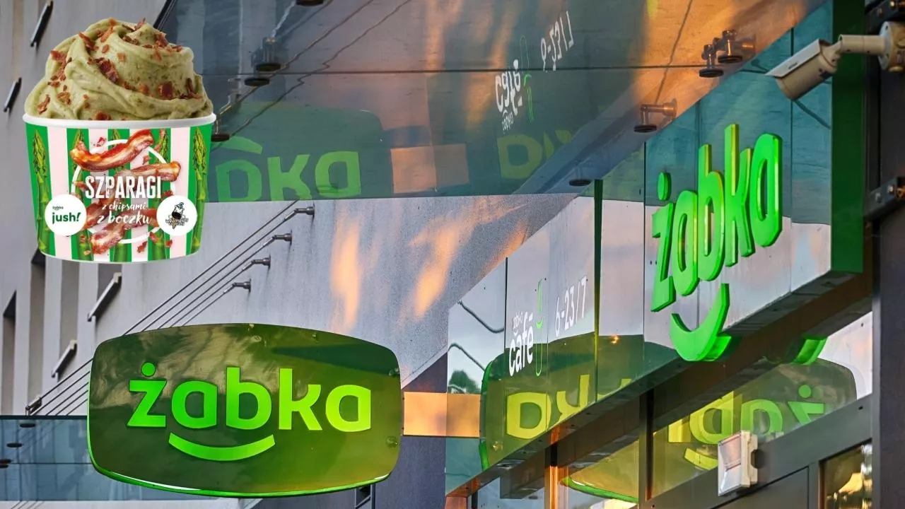 Żabka Jush wprowadziła do swojej oferty lody szparagowe z dodatkiem boczku (fot. shutterstock/mat. prasowe)