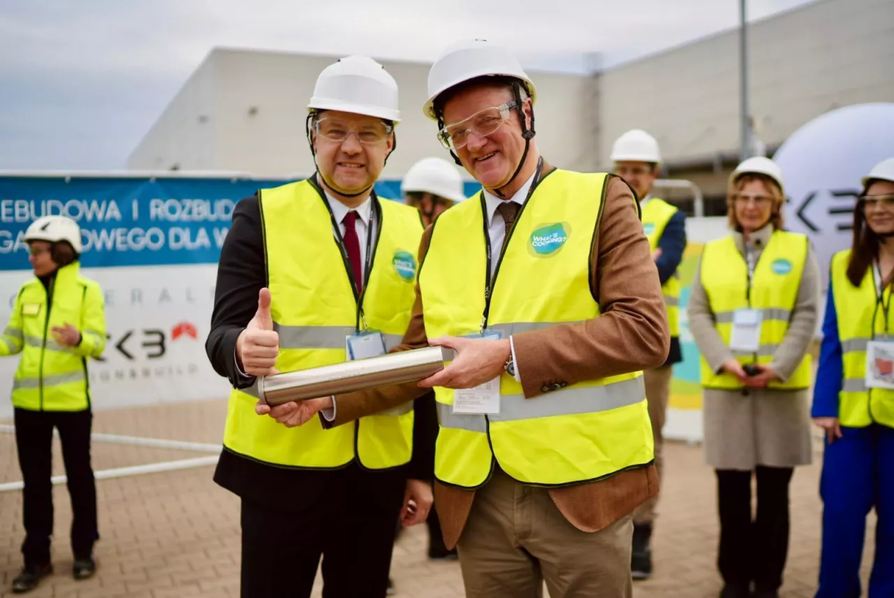 Arkadiusz Wiśniewski (z lewej) oraz Piet Sanders (fot. Materiały Prasowe)