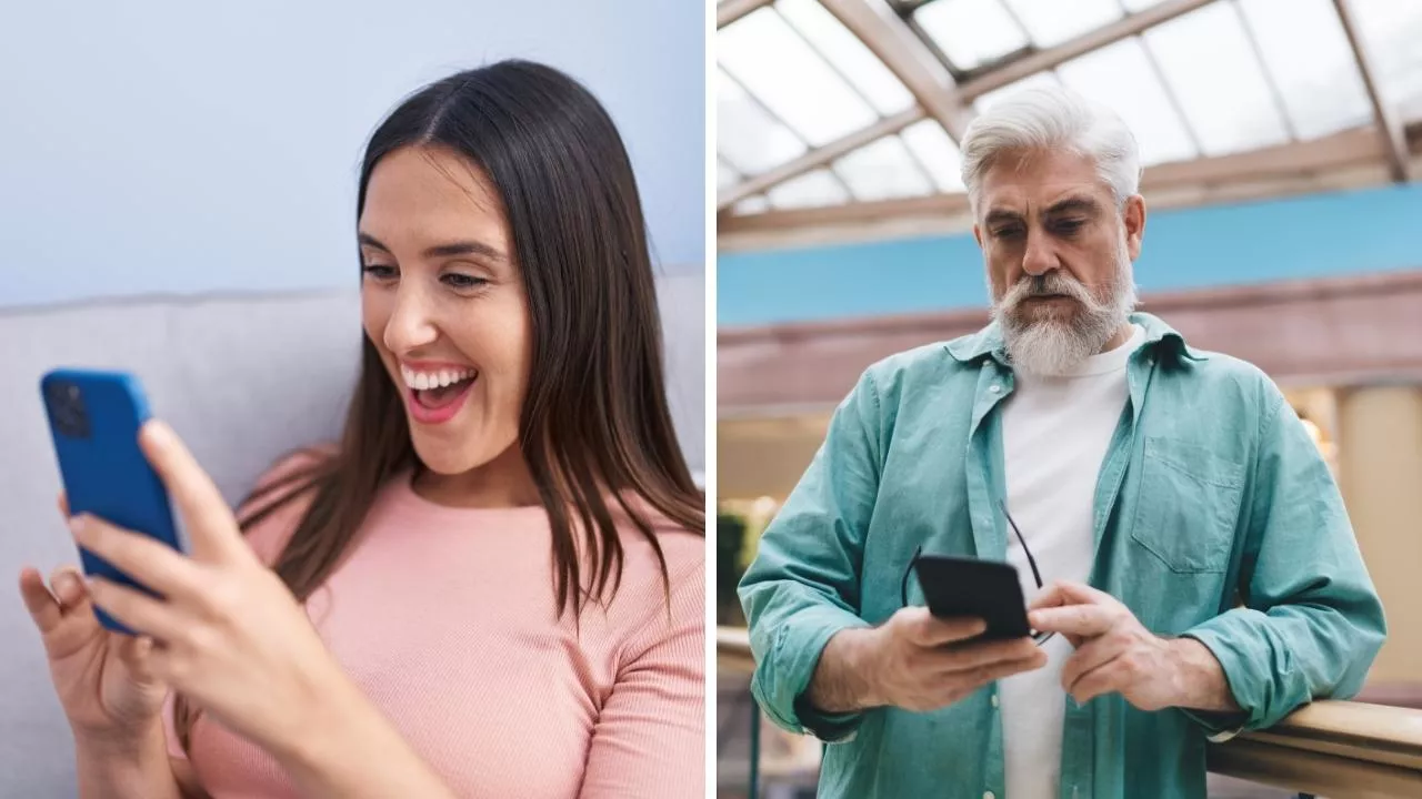 Pokolenie Z (po lewej) coraz częściej jest porównywane z Silversami (po prawej) - fot. Shutterstock