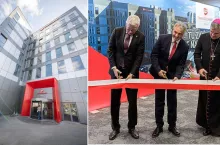 W oficjalnym otwarciu nowej siedziby Selgrosu i Transgourmet w Poznaniu uczestniczyli (od lewej):<br>
Jacek Jaśkowiak (prezydent Poznania), Alexander Orlowski (prezes Transgourmet Polska) oraz abp. Zbigniew Zieliński (metropolita poznański) (fot. Transgourmet Polska)