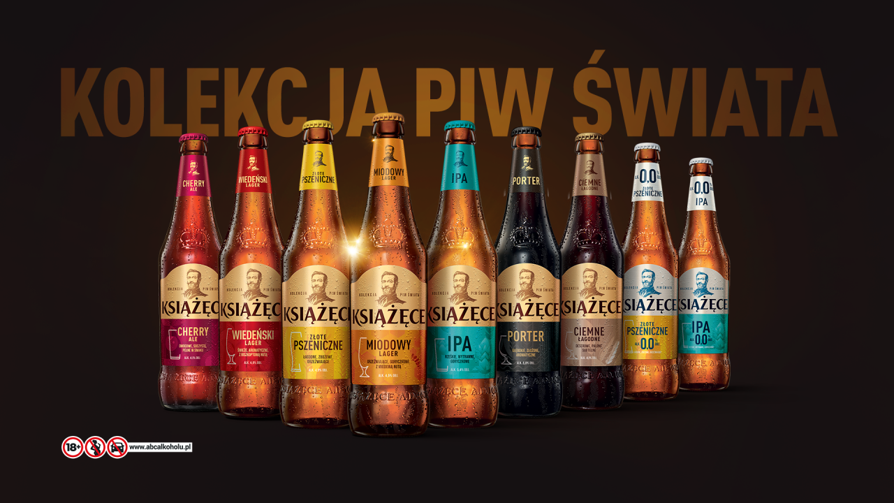 Książęce w nowej odsłonie. Marka stawia na rebranding (fot. Kompania Piwowarska)